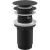 Alcaplast A392BLACK Výpusť umývadlová CLICK/CLACK 5/4