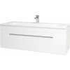 Dreja Umývadlová skrinka ASTON SZZ 120 - M01 Biela mat / Úchytka T02 / M01 Biela mat