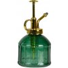 Esschert Design Sklenený rozprašovač Zika, 7,3x17,5 cm, zelená/zlatá