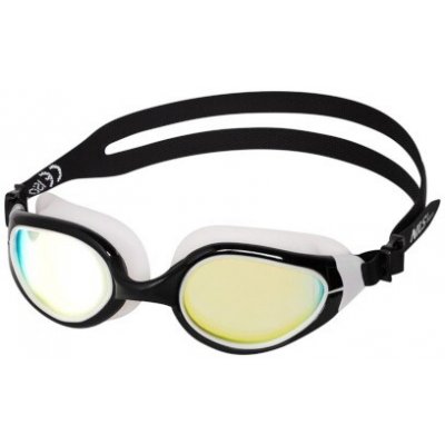 Plavecké okuliare NILS Aqua NQG480MAF čierne/biele