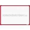 Magnetická tabuľa K 60x90 (AL rám červený)
