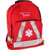 Zdravotnícky batoh prvej pomoci Teqler (Batoh Teqler ponúka veľa priestoru na uloženie záchranného vybavenia.)