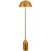 Endon 90521 - Stojacia lampa NOVA 1xE27/60W/230V mosadz 90521 + záruka 3 roky zadarmo