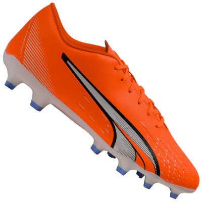 Puma PUMA Ultra Play FG/AG Pánske futbalové topánky 107224-01 Farba: oranžová, Veľkosť: 44,5