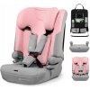 Autosedačka + Organizér Kinderkraft I-COMFY 76-150cm 9-36kg Ružová