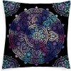 XPOSE® Mikroplyšová obliečka na vankúš MANDALA 1 (digitálna tlač) 40x40 cm, Mikroplyš