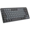 LOGITECH Logitech® MX Mechanical Mini Minimalist Wireless Illuminated Keyboard - GRAPHITE - US INT'L - 2.4GHZ/BT - TACTILE 920-010782