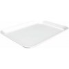 Podnos servírovací melamín 21 x 28 x 1,7 cm nízky biely 100032772