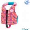Detská plávacia vesta Aqua Friends - nosnosť až 30 kg Farba: ružová, Veľkosť: 15-19 kg