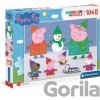 CLEMENTONI Prasátko Peppa Zima MAXI 104 dielov