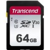 TRANSCEND SDXC karta 64GB 300S, UHS-I U3 V10 (R:100/W:25 MB/s) TS64GSDC300S