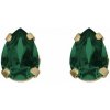 VICTORIA CRUZ Birthstone Emerald (Ag 925/1000, 1,3 g)