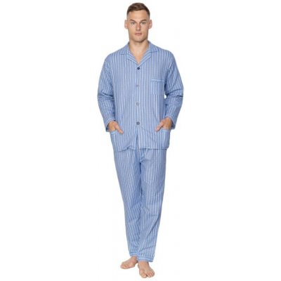 Arnold pánské pyžamo dlouhé flanel modré od 33,1 € - Heureka.sk