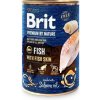 Konzerva Brit Premium by Nature Fish with Fish Skin 400g