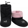 ESITO Barefoot softshellové capáčky Bambus Sensitive čierna/ružová Veľ. 5 (10 - 18 mes.)
