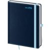 Diár DOUBLE BLUE denný A5 14,3x20,5cm 2026