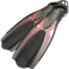 Cressi Remienkové plutvy na potápanie THOR EBS L/XL - 44/47 čierna/červená BKRD