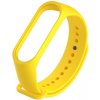 POUZE TPU náramek pro Xiaomi Mi Band 3 nebo Mi Band 4 nebo Mi Band 5 nebo Mi Band 6 Barva: Žlutá