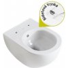 Creavit REMO závesné WC s integrovanou bidetovou sprškou,RimOff,Biele FE322-00CB00E-0000