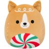 Squishmallows Perníkový corgi Louis, 13 cm