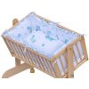 Scarlett Súprava do kolísky Pupis - modrá