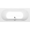Polysan LEVANA akrylátová obdĺžniková vaňa 170x80x39cm, biela mat SPH 71745.11