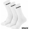 Cyklo ponožky Horsefeathers Delete Premium 3Pack - white 11 - 13