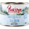 Purizon jedna konzerva 200 g - kurací filet s lososom