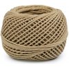 Bavlnená priadza macrame / háčkovacia 40 g rozčesávacia režná 1ks