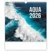 Nástenný kalendár 2026 Aqua