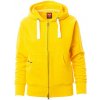 PAYPER DALLAS+ LADY 000406-0001 / Celozapínacia dámska mikina s kapucňou - žltá XXL