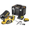 DeWALT DCP580P2 - AKU hoblík bezuhlíkový 18V, 2mm, 2×AKU 5,0Ah, nabíjačka, kufor TSTAK™