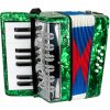 Latone AccordiStar Klávesový akordeón Green