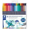 Fixy STAEDTLER Marsgraphic Duo štetcové 36 farieb (4007817042847)