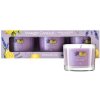 Yankee Candle Lemon Lavender votívna sviečka 3 x 37 g