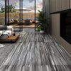 Podlahová krytina PVC 5,02 m² 2 mm samolepicí pruhovaná šedá Šedá 146560