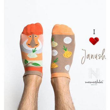 Nanushki Veselé Členkové ponožky Janush