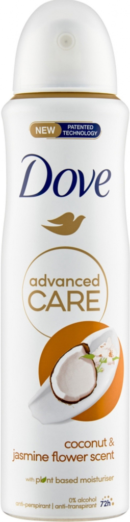 Dove Advanced Care deospray Coconut & Jamine Flower 150 ml