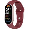 VSETKONAMOBIL 115539 BUTTERFLY Vymeniteľný remienok pre Xiaomi Smart Band 10 / 9 / 8 bordový