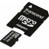 Transcend microSDHC 4GB class 10 + adapter TS4GUSDHC10