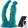 HiSmith WDA017-M Wildolo Devil Series Fantasy Dildo Vibrator with App 23cm Green-Blue