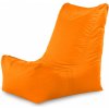 Moderné kreslo DISTINTO oranžové (OUTDOOR)