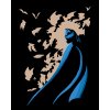 ZUTY Maľovanie podľa čísel - BATMAN OBKLOPENÝ NETOPIERMI Rámovanie: vypnuté plátno na rám, Rozmer: 40x50 cm