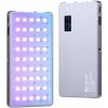 STABLECAM Přenosné RGB LED fotografické světlo PULUZ z hliníkové slitiny (vč Aku)