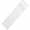 Špajdle pre shish kebabs 60 cm 6 ks chróm (Špajdle pre shish kebabs 60 cm 6 ks chróm)