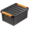 Smartstore Pro Box s vekom, 40 × 30 × 19 cm, 15 l, čierna, 3191269
