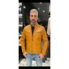Max Original Leather Pánska kožená bunda 8066 sheep prime mustard (L 46-48) - Mustard - L