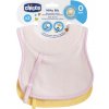 Chicco dojčenský bavlnený podbradník, 2ks - dievča