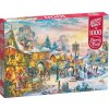 Puzzle Cherry Pazzi 1000 dielikov Zimný súmrak