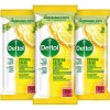 DETTOL Antibakteriálne obrúsky na povrchy Citrón 3 x 36 ks
